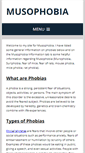 Mobile Screenshot of musophobia.com